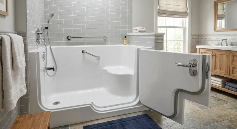 Accessible Tub Installation in Howard County, MD